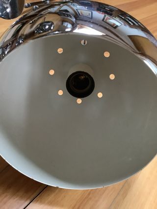 Lampada Space Age Cromo