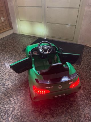 Coche Eléctrico Infantil Mercedes AMG Verde