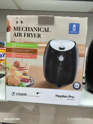 Aigostar Freidora de Aire 1500W 3.5L