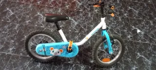 Bici infantil Btwin Artic100 azul 3-4 años