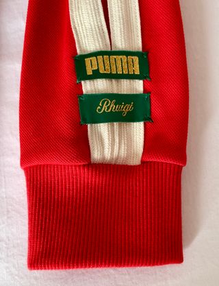 Chaqueta Puma x Rhuigi T7 Roja Talla L