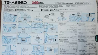 Altavoces Pioneer TS-A6920 4 vías (2 unidades)