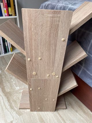 Librería árbol roble 5 estantes