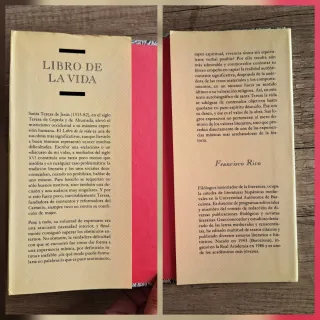 Libro De La Vida / Santa Teresa /Crucifijos madera