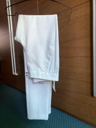 Zadig & Voltaire. Pantalones blancos. No negociabl