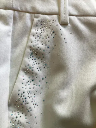 Zadig & Voltaire. Pantalones blancos. No negociabl