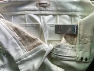 Zadig & Voltaire. Pantalones blancos. No negociabl