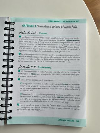 LOGP y Reglamento penitenciario de Martina