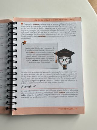 LOGP y Reglamento penitenciario de Martina