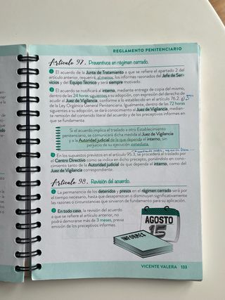 LOGP y Reglamento penitenciario de Martina