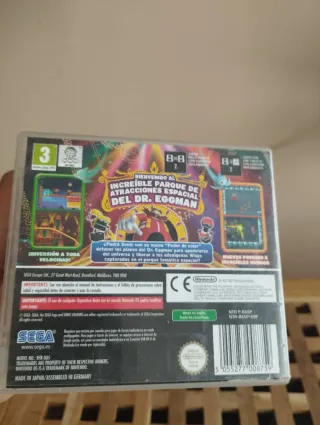 Sonic Colours DS Nintendo