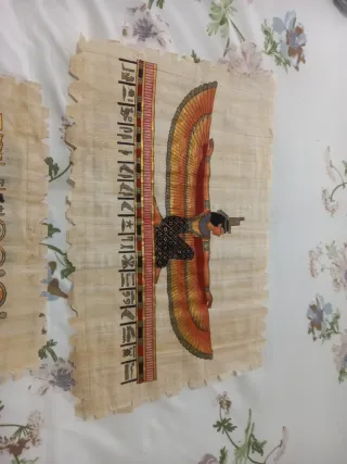 2 Papiros Egipcios Originales