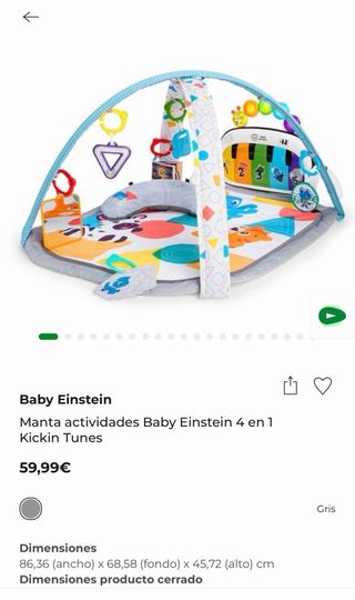 Gimnasio Bebé Baby Einstein 4 en 1