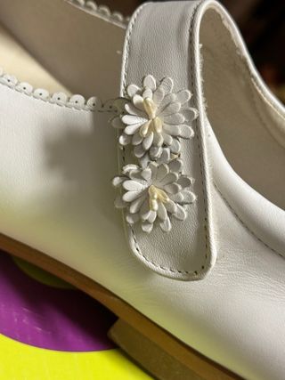 Zapatos comunión niña blancos
