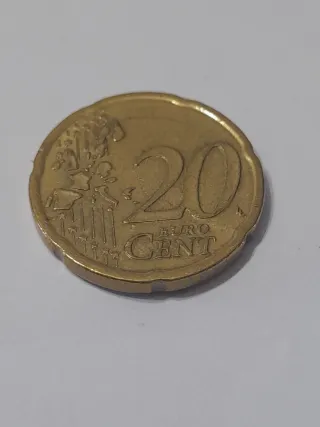 Moneda 20 céntimos Euro Austria 2002