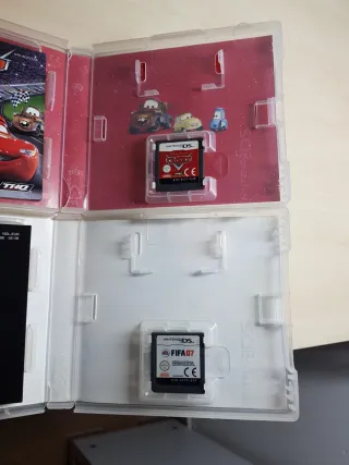 2 Juegos Nintendo DS: Cars y FIFA 07