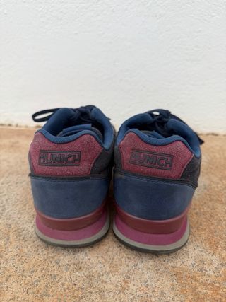 Zapatillas Munich Talla 43 Azul/Granate