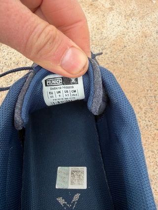 Zapatillas Munich Talla 43 Azul/Granate