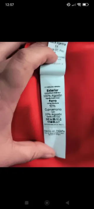 Traje Pantalón Carolina Herrera Negro/Rojo