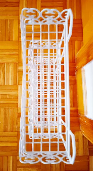 2 Estanterías Blancas baño