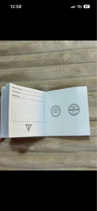 Pendientes Guess Corazón Plata