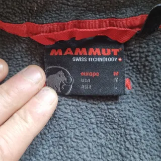 Felpa pile grigia zip donna Mammut M