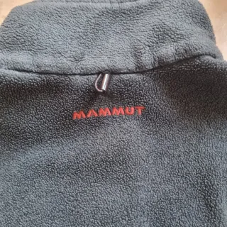 Felpa pile grigia zip donna Mammut M