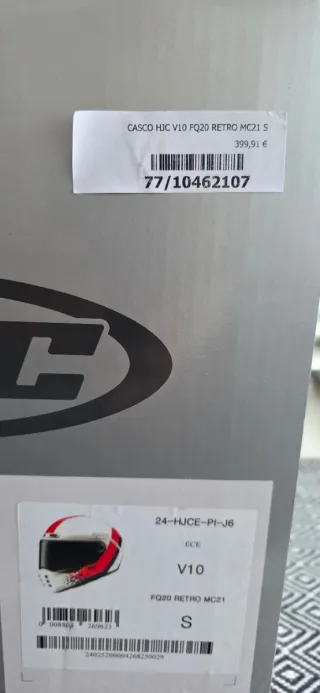 Casco HJC V10 Réplica Fabio Quartararo