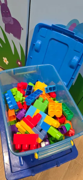 Lote bloques construcción varios tamaños