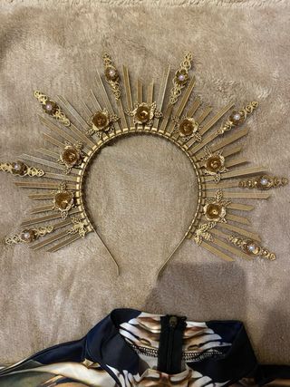 Disfraz Catrina Dorada Talla Única