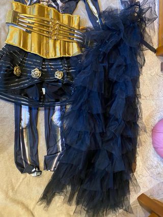 Disfraz Catrina Dorada Talla Única