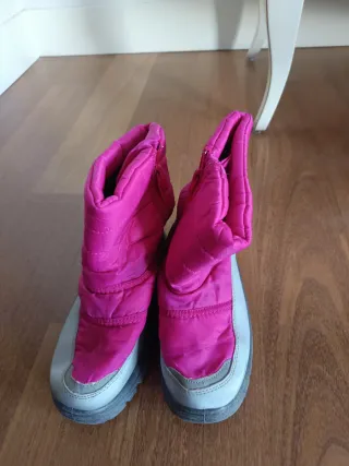 Botas de nieve niña talla 34