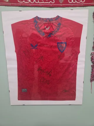 Camiseta Sevilla FC Firmada