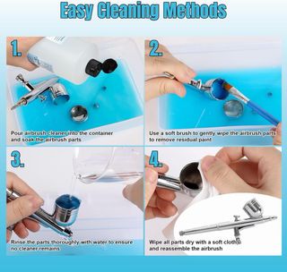 FansArriche Limpiador de Aerógrafo 1000ml