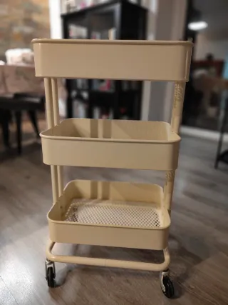 Carro organizador de 3 niveles Ikea