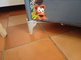 Cuna de viaje plegable