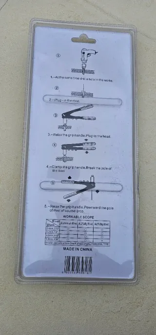 Remachadora Profesional Huazhou H-608.