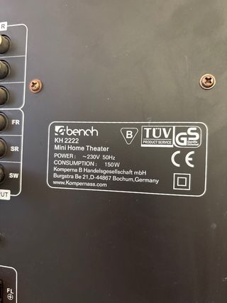 Altavoz Plata con Pegatinas