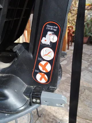 Silla coche grupo 15-36kg