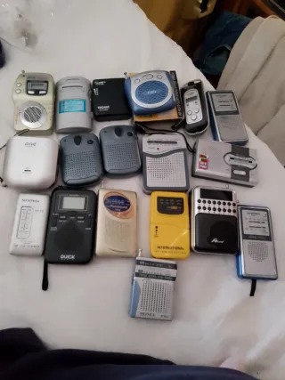 Lote de 18 Radios portátiles