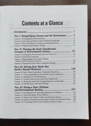 Libro Ciencias Ambientales para Dummies