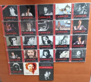 Colección 22 CDs y DVD Camarón de la Isla Flamenco