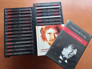 Colección 22 CDs y DVD Camarón de la Isla Flamenco