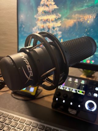 Microfone HyperX QuadCast Preto