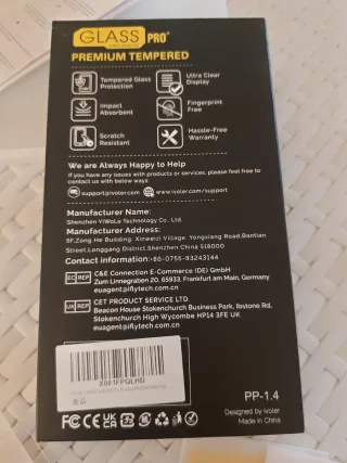 Vetro temperato Samsung