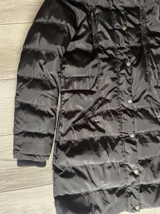 Abrigo Green Coast Negro Talla M