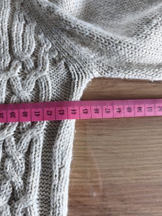 Cárdigan The North Face punto trenzado capucha pel