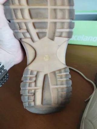 Zapatillas deportivas beige/blancas chica