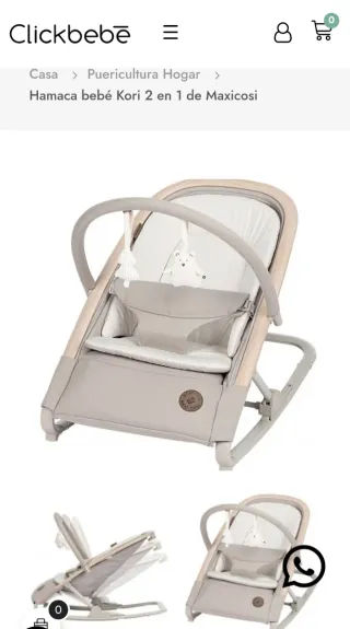 Hamaca Kori Maxi-cosi Beige