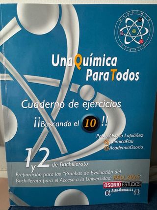 Libro Química Para Todos 1º y 2º Bachillerato